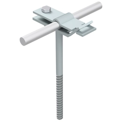 Screw-in universal holder; h = 12cm, B up to 30mm / OC /