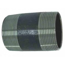 Galvanized steel short thread, full, d, 1 ''