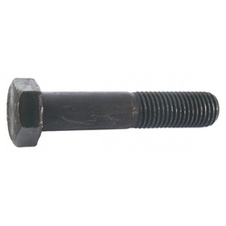 Bolt partial thread M24x150 ST / Black 8.8 DIN 931 Uncoated