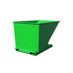 Tippo 2000 L tipping container.Green