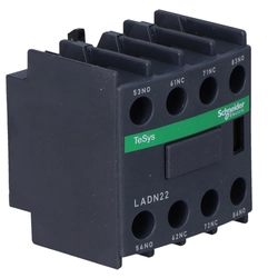 Early auxiliary contact block LC1 2NO 2NC box terminals