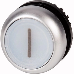 Eaton Button drive bianco I con retroilluminazione senza ritorno automatico M22-DRL-W-X1 (216963)