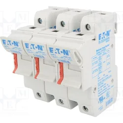 Eaton cilindrinis įdėklo pagrindas 14 x 51mm, 3P 50A 690V AC (CH143DU)