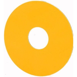 Eaton Description plate yellow round SR-GE (063264)