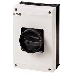 Eaton Interruptor seccionador 3P 63A en carcasa P3-63/I4/SVB-SW/HI11 (207345)