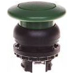 Eaton Mushroom button drive groen met omschrijving met veerretour (216723)