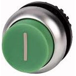 „Eaton“ mygtuko pavara, žalia ir savaime grįžtanti, išsikišusi M22-DH-G-X1 (216657)