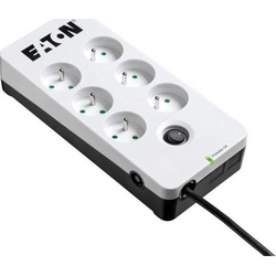 Eaton Protection Box overspanningsbeveiliging stekkerdoos 6 stopcontacten 1 m wit (PB6F)