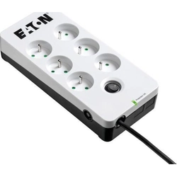 Eaton Protection Box surge protection power strip 6 sockets 1 m white (PB6F)