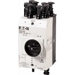 Eaton PV jungiklio skyriklis 20A DC 4 stygot MC4 SOL20/4MC4 120916