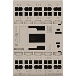 Eaton Stycznik mocy DILM 3-biegunowe 380 V 400 V 4 kW 1R 230 V AC zaciski sprężynowe Push-In 199234