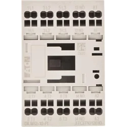 Eaton Stycznik mocy DILM 3-biegunowe 380 V 400 V 5.5 kW 1Z 42 V AC zaciski sprężynowe Push-In 199242