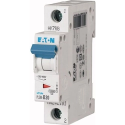 Eaton Wyłącznik nadprądowy 1P B 20A 10kA AC PLSM B20-MW (242181)