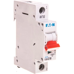Eaton Wyłącznik nadprądowy 1P C 10A 10kA AC PLSM-C10-MW 242202