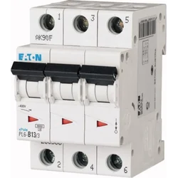 Eaton Wyłącznik nadprądowy 3P B 13A 6kA AC PL6-B13/3 286588