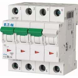 Eaton Wyłącznik nadprądowy 3P+N B 4A 6kA AC PL6-B4/3N 165010