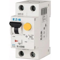 Eaton Wyłącznik różnicowo-nadprądowy 1P+N 25A 0,3A típ AC PFL6-25/1N/B/03 286453