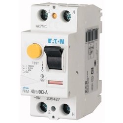 Eaton Wyłącznik różnicowoprądowy PFIM-40/2/003-MW 2P 40A 0,03A тип AC - 235394