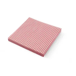 Parchment paper for French fries 30.6 x 30.5 cm, checkered