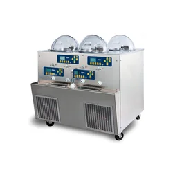Freezer live ice cream making machine 4*15L/h 4*4kg/cykl GELATO LIVE SHOW GLS4LX