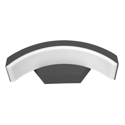 Ecolit Z1107-CR черна Външна лампа 8W дневно бяло IP54 СТИЛ