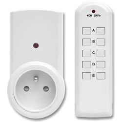 Ecolite EZ-7901 3 remote sockets, ovl, max,1150W