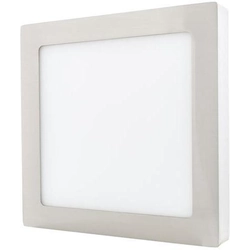 Ecolite LED-CSQ-12W/41/CHR Chrome montuojamas LED skydelis 175x175mm 12W day white