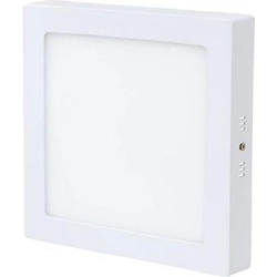 Ecolite LED-CSQ-18W/4100 Bílý přisazený LED panel 225x225mm 18W denní bílá