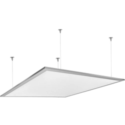 Ecolite LED-GPL-44-45-ZAV hõbedane rippuv LED-paneel 600x600mm 45W Päevavalge 5000lm