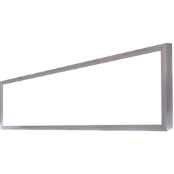 Ecolite LED-GPL44/B-45/RAM Panel LED plateado con marco 300x1200mm 45W blanco luz diurna + marco 1x