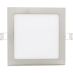 Ecolite LED-WSQ-18W/41/CHR Chrómový vstavaný LED panel 225x225mm 18W denná biela