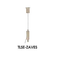 Ecolite TLSE-ZAVES Ανάρτηση για λαμπτήρα TLSE 2m σετ 2ks TRIX