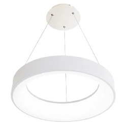 Ecolite WMKL02R-40W/LED-BI white LED hanging round lamp 40W CCT 3000-6500K white NEST