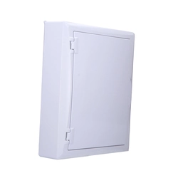 ECONOMIC BOX RN appareillage en saillie 2x12 IP40 multimédia blanc