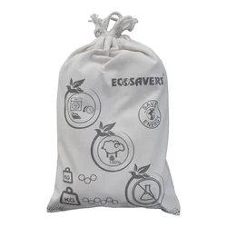 EcoSavers Dryerballs Algodão 6 bawełnianych kul do suszarek | Łatwe oszczędzanie!