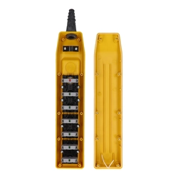 Závěsná kontrolní stanice Spamel PKS-8\W01 Doprava - zvedák Plastický Žlutá IP65