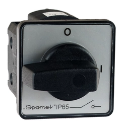 Off-load switch Spamel SK10G-2.8210\P04 Reverser IP65 Plastic Turn button Screw connection