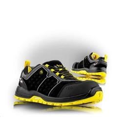 Low shoes INDIANA S1P SRC ESD black-yellow 36 black-yellow