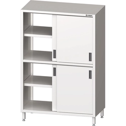 Edelstahl-Garderobe D.Gleitender 100x70x180 Stalgast