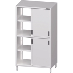 Edelstahl-Garderobe D.Gleitender 90x60x200 Stalgast