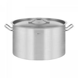 Edelstahltopf - 58l - ROYAL CATERING Deckel 10011081 RCST-58E3-S