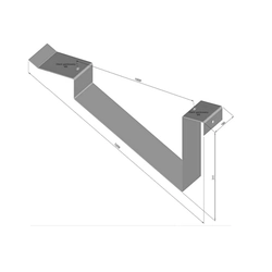 EDENDAMINE Lamekatuse ballasti kinnitussüsteemi element