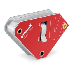 Angle magnet, welding holder 30 kg 45/90° switchable