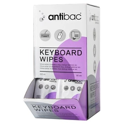 Disinfectant wipes for keyboards, 80 pcs, ANTIBAC