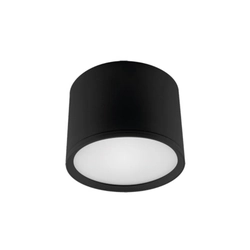Surface-mounted downlight TUBA ROLEN LED 7W 4000K 03780 Black