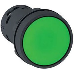 Schneider Electric Control button 22mm green with spring return 1Z 1R (XB7NA35)