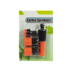 Een set tuinslangaansluitingen