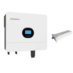 Eenfasige off-grid omvormer 6 kW Growatt SPF 6000 ES PLUS met geïntegreerde Wi-Fi-module