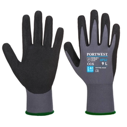 Dermiflex Aqua Gray / Black AP62 glove