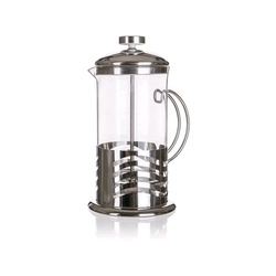 coffee pot WAVE 0,35l glass + stainless steel